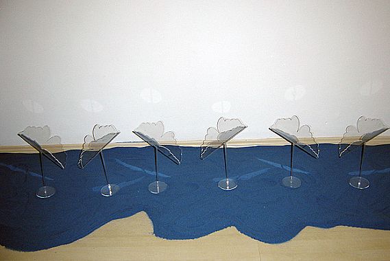 Gersony: birds series-Acrylic - 0:28 x 0.17 x 0.38m - 6 pieces - 2006